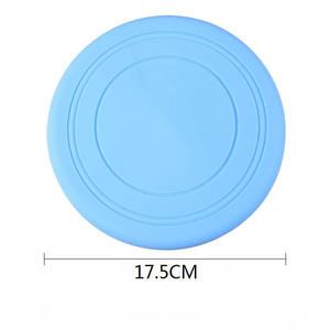 Juguete de Frisbee para Entrenamiento de Mascotas, de Goma Suave, Portátil, para Exteriores, Interactivo, Resistente a Mordidas, Discos Voladores para Mascotas - Product Image 3