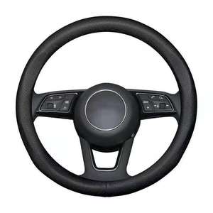 Nouvelle housse <span class=keywords><strong>de</strong></span> volant <span class=keywords><strong>de</strong></span> <span class=keywords><strong>voiture</strong></span> en fibre <span class=keywords><strong>de</strong></span> carbone-Universelle pour toutes les saisons-Housse <span class=keywords><strong>de</strong></span> volant pour <span class=keywords><strong>achat</strong></span> transfrontalier sur Amazon - Product Image 1