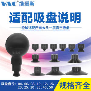 Ventosas Manuales de Silicona Antiestáticas de Doble Color Blanco y Negro T-1831 para Circuitos Integrados/Lentes/Teléfonos Móviles y Equipos Móviles - Product Image 3