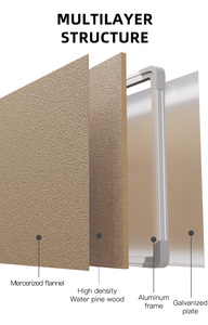 Tablero <span class=keywords><strong>de</strong></span> Corcho Reutilizable Grande con Marco <span class=keywords><strong>de</strong></span> Aluminio, Tablero <span class=keywords><strong>de</strong></span> <span class=keywords><strong>Anuncios</strong></span> Profesional para Oficina y Escuela - Product Image 4