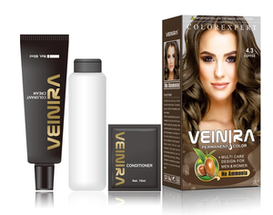 Crème colorante capillaire <span class=keywords><strong>à</strong></span> base de plantes, marque privée, permanente, sans ammoniaque, en tubes, avec des ingrédients naturels, qualité cosmétique, pour usage domestique - Product Image 4