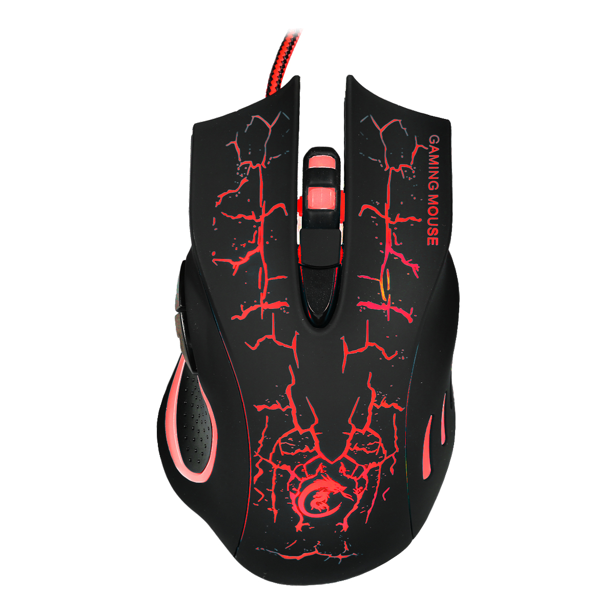A8888 Mini Wired Gaming Mouse - 6 Buttons, 5500 DPI, RGB Optical