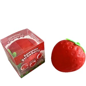 Oso de Piña Extra Grande, Juguete Antiestrés Realista con Forma de Fruta, Uva, Durazno, TPR, de Rebote Lento, para Descompresión - Product Image 5