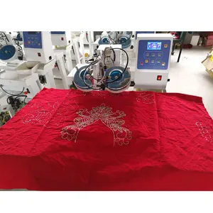 Ultrasonic hot fix rhinestone fusing machine automatic sequin strass applique machine for t shirt design