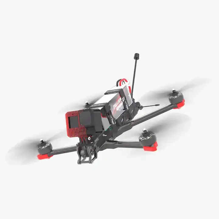 Drone UAV de longa distância para corrida, kit de aeronaves quadcopter 4K, controle wi-fi, 7 polegadas, transversal, FPV