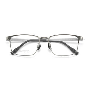 Monturas de Gafas Rectangulares de Titanio para Hombre 1287, Diseño Antideslizante de Marco Completo, Origen Danyang - Product Image 1