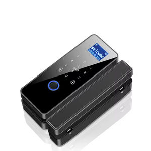 कासमैन सोर्स प्राइस ग्लास दरवाजा चीन में बनाया गया इंटीरियर ग्लास डोर रिfd जिग्बी टी लॉक डिजिटल स्मार्ट लॉक - Product Image 4