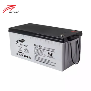 Ritar Fotovoltaïsche Batterij 12V 2V Ritar Batterij 100ah 150ah 200ah 250ah 100ah Gel Deep Cycle Batterij Voor Hybride Omvormer - Product Image 2