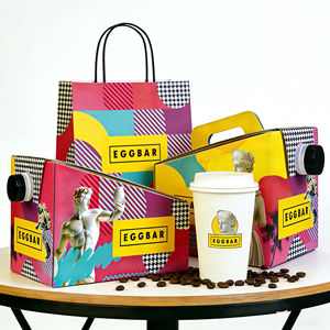 상점용 맞춤형 인쇄 커피 용품 일회용 음료 운반용 손잡이 상자 와인 디스펜서 무균 백 상자 - Product Image 2