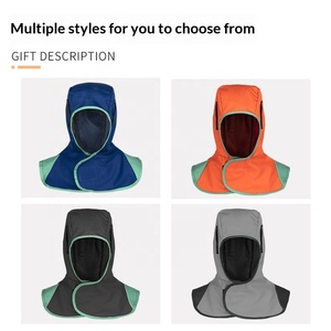 Capa de soldador Han <span class=keywords><strong>Tu</strong></span> HT2640 ignífuga, resistente al fuego, a prueba de polvo, sin ranuras, a prueba de salpicaduras, a prueba de quemaduras - Product Image 5