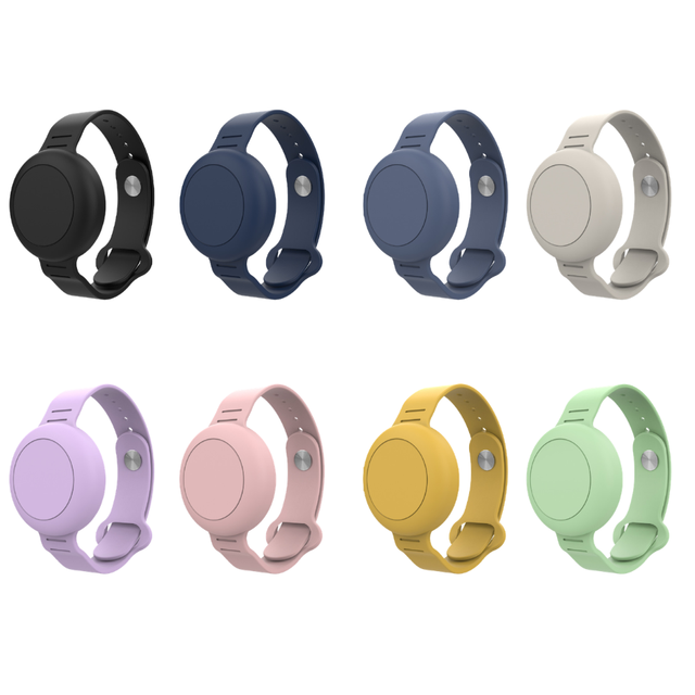 Lightweight IP67 Waterproof Rubber Wristband Case for for GPS Tracker & Real-Time Tracking for Kids & Elderly