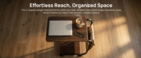 Table multifonctionnelle pour collations, café et accents - Idéale pour diverses localisations