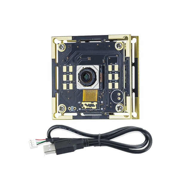 48MP Industrial USB Camera Module IMX586 1/2 Inch Sensor UHD 8K UVC USB2.0 Auto Focus MJPG/YUY2 Wide-Angle Lens Machine Vision
