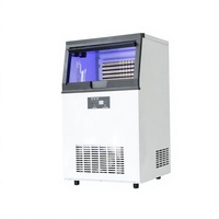 Machine à glaçons commerciale 300W haute performance, producteur de glaçons en cubes 70kg/jour, en acier inoxydable, économe en énergie, pour usage domestique et extérieur