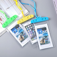 Transparent PVC étanche étui de téléphone portable protecteur d'écran pochette étanche universelle pour iPhone Compatible Redmagic Realme TCL
