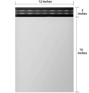 Biểu Tượng Tùy Chỉnh Cao Cấp Vận Chuyển Phong Bì Tự Niêm Phong Không Thấm Nước Và Nước Mắt Bằng Chứng Bưu Chính Trắng Bưu Phẩm Bao Bì Nhựa Túi - Product Image 2