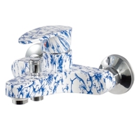 Vanne de contrôle de douche en plastique Raccords de salle de bain de haute qualité Robinet mitigeur de douche Robinet de douche Robinet de douche