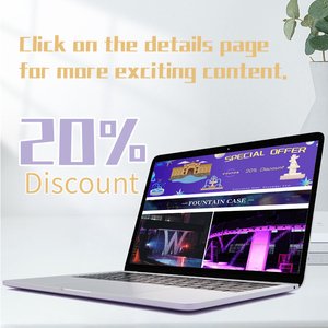 फाउंटेन एक्सेसरीज गार्डन पूल झील वाणिज्यिक बिक्री के लिए आधुनिक स्टेनलेस स्टील फाउंट - Product Image 6