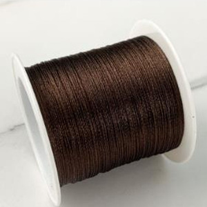 <span class=keywords><strong>Filo</strong></span> per Ricamo in Seta Ghiaccio Marrone Scuro di Alta Qualità, Filato a 3 Capi per Ricamo e Lavorazione a Uncinetto, Ideale per Sottobicchieri e Gonne - Product Image 1