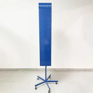 Mingtang Vloer Staande Roterende Sieraden Display Stand, Aanpasbare Grootte, Kleur En Uw Logo.