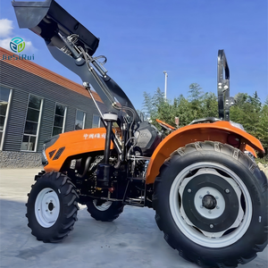 Tracteur Chargeur 50 CV à Prix Usine, avec <span class=keywords><strong>Godet</strong></span>, 4x4, Moteur Diesel 50 CV, Machine Agricole, Arbre de Prise de Force (PTO), Certifié CE - Product Image 1