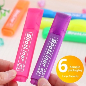 Stylos à Encre Fluorescente Permanente en Plastique <span class=keywords><strong>YUZE</strong></span> et Marqueurs Colorés Modèle YZ-3015 - Lancement de Nouveaux Produits du Fabricant - Product Image 1