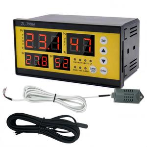 Meistverkaufter ZL-7918A Intelligenter 220V Automatischer Temperatur- und Feuchtigkeitsregler 0,1 Genauigkeit 20%-99% Messbereich 2 Jahre Garantie OEM - Product Image 1