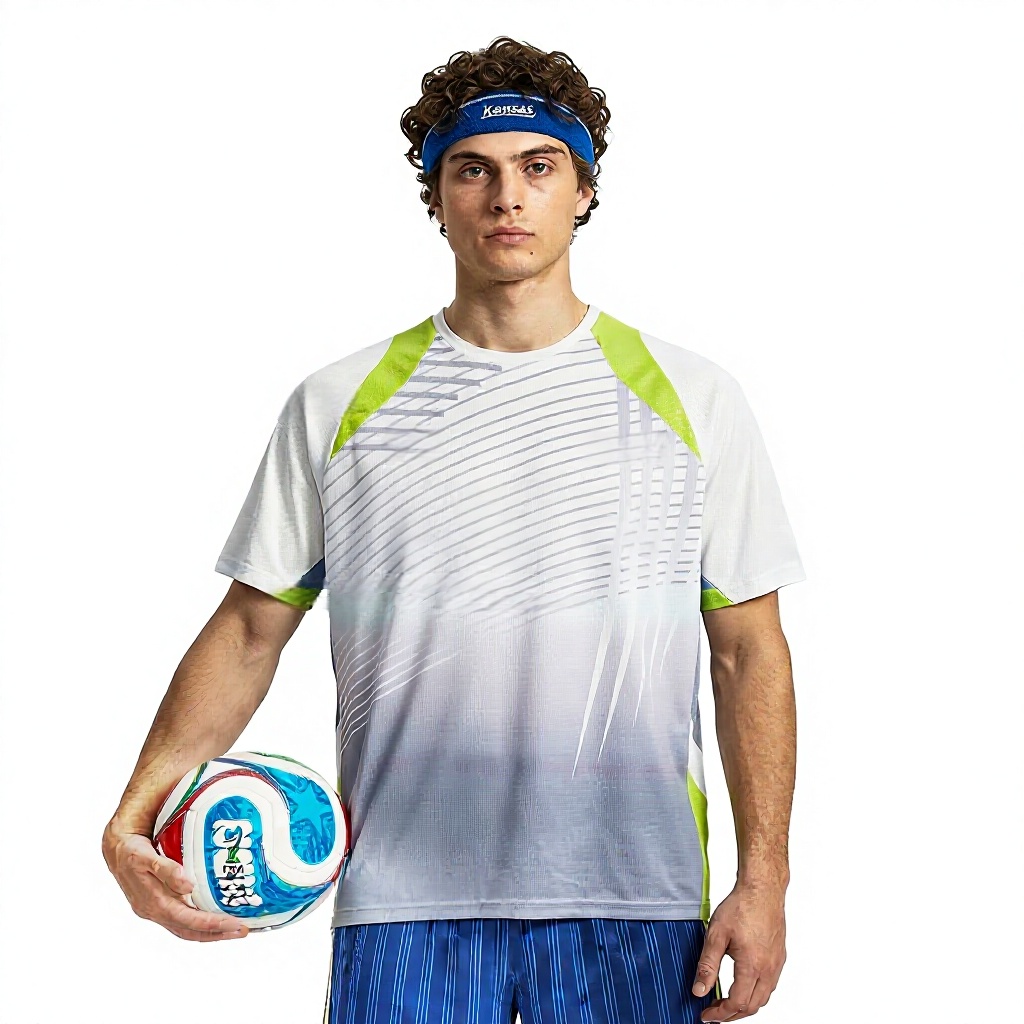 New Arrival Sporty Colorblock Digital Print Mesh Breathable Quick Dry Short Sleeve Sports Jersey Outdoor Training Top