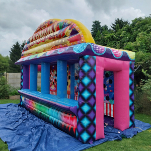 Cabine gonflable de jeux de carnaval de PVC jeux gonflables de paquet de carnaval fléchettes de football frapper l'anneau Ross jeu <span class=keywords><strong>pour</strong></span> des enfants - Product Image 3