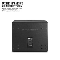 Meilleure vente contreplaqué Dj haute puissance SRX818S système de caisson de basses passif 18 "SRX 818 haut-parleurs de basse de 18 pouces utilisés pour un grand concert