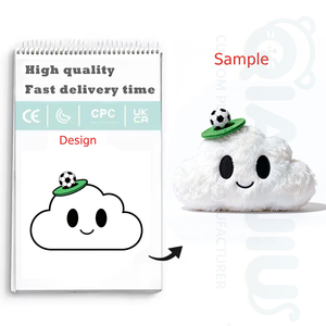 ของขวัญตุ๊กตามาสค็อตสำหรับแข่งขันของเล่นสะสมเค้กตุ๊กตาการ์ตูนออกแบบได้ตามต้องการ - Product Image 2