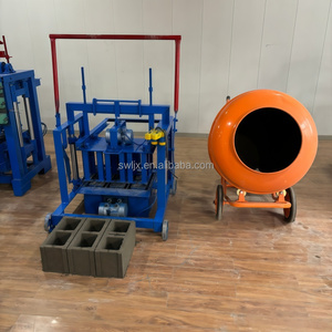 Hot Bán Đa Chức Năng Sản Xuất Gạch Rỗng Và Rắn Gạch Nhỏ Di Động Xi Măng Máy Làm Gạch - Product Image 6