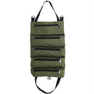 Échantillon gratuit pour sac à outils enroulable pour mécanicien, pochette à clés, bandoulière réglable, grande capacité, robuste, fond rigide - Product Image 4