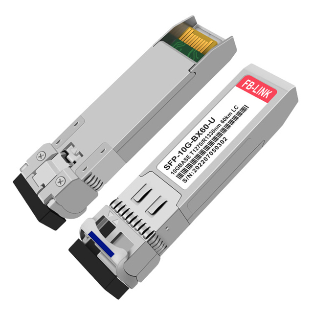 10 Gigabit SFP+ BIDI 60km Singlemode LC Connector Single Fiber Transceiver  Optical Module