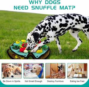 <span class=keywords><strong>Tapis</strong></span> <span class=keywords><strong>de</strong></span> reniflement en tissu durable pour <span class=keywords><strong>chien</strong></span>, pour lutter contre l'ennui et stimuler la mentalité, entraînement au recherche <span class=keywords><strong>de</strong></span> nourriture et alimentation lente pour tous les chiens - Product Image 5
