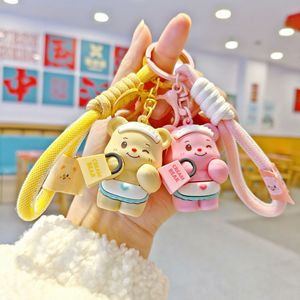 Nouveau porte-clés en silicone sur le thème de l'ours pour couple - Accessoires de couple doux et affectueux qui se vendent bien - Product Image 6