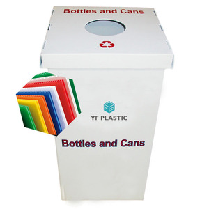 Correx Stackable Clothing Pick Bins Plastic Warehouse Storage Picking Bins