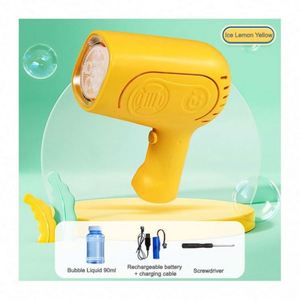 Wholesale Toysrunner TG121 Bubble Gun Kids <b>Electronic</b> Toy Powerful Mini Soap Machine ABS Plastic EN71 CE CPSIA/CPC Certified - Product Image 6