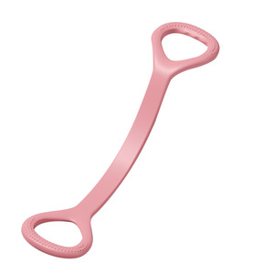 Bande de résistance en silicone en forme de huit, antidérapante, outil d'étirement pour le yoga, pour le fitness et le remodelage corporel, unisexe, bleu, rose, violet - Product Image 2