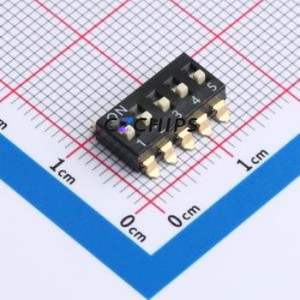 DSIC-T-05-R DIP Switch SMD Switch ( Number of Switch Sections: 5 )( Lead Spacing: 2.54mm )( Color: Black ) - Product Image 1