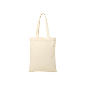 Sac fourre-tout en toile de coton biologique uni, réutilisable, recyclable, éco-responsable, personnalisable, nouveau style, pour cadeau - Product Image 3