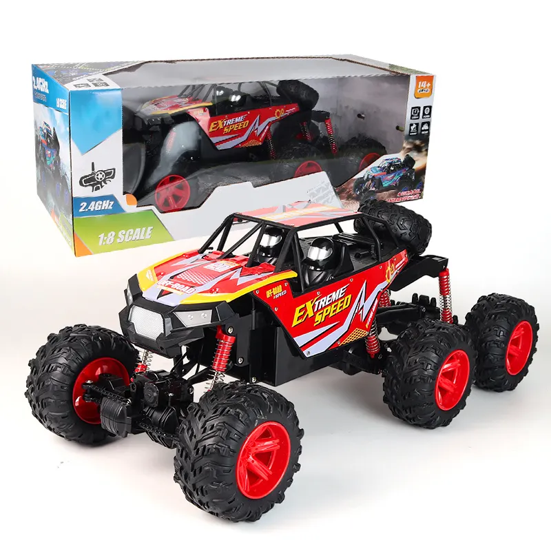 Nuovo 1:6 elettrico 6wd arrampicata su roccia rc car racing off road offroad buggy monster truck