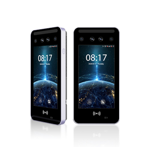 Smart <b>Access</b> <b>Control</b> Security Device Biometric Facial Fingerprint Time Office Attendance Machine Android 10.0 5" TFT Display - Product Image 1