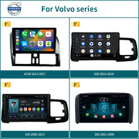 Lecteur multimédia automobile Android 13 avec CarPlay sans fil intégré de 9 pouces, DSP et OBD2, amplificateur GPS stéréo pour S60/S80/XC60