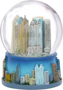 Recuerdo de Ciudad Personalizado al por Mayor, Bola de Nieve de Resina de Milán, Italia, Globo de Nieve de Roma con Inserto para Foto - Product Image 3