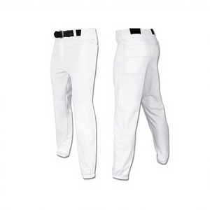 Custom Baseball Softball Uniforms Breathable Personalized Heat-Transfer Solid Jersey <b>Knickers</b> Long Pants 100% Polyester Sports - Product Image 1