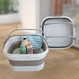 Baignoire pliable pour les pieds en <span class=keywords><strong>plastique</strong></span> avec poignée, idéale pour le massage et l'hygiène domestique – Offre spéciale - Product Image 1