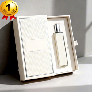 Biodegradable Recycled Materials Custom Logo UV Perfume Set <b>Box</b> 50Ml Luxury Paper Drawer <b>Box</b> with Insert Filing - Product Image 1