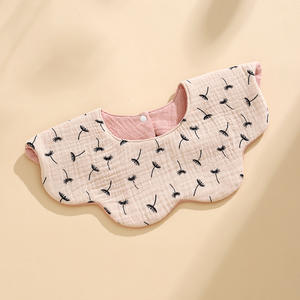 ผ้ากันเปื้อนเด็ก, ผ้ากันเปื้อนผ้าฝ้ายแท้สำหรับทารกแรกเกิด, ผ้ากันเปื้อนกันน้ำสำหรับการรับประทานอาหาร, ป้องกันการสำลักสำหรับเด็กชายและเด็กหญิง - Product Image 3