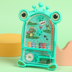 Jouet amusant de flipper de dessin animé, disque de labyrinthe 3D, petits cadeaux, puzzle de nostalgie de poche, éducatif pour la maternelle, en matériau ABS - Product Image 2